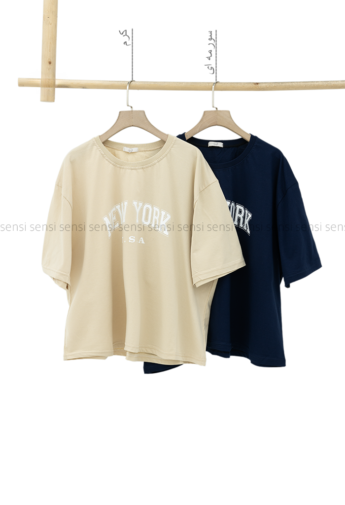 تیشرت باکسی چاپی کد1005801